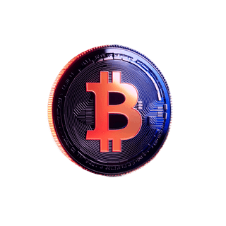 Bloc flottant affichant l'analyse des données du marché crypto